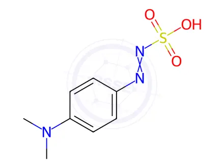 Chemical structure of Fenaminosulf Monomer
