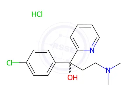 Chemical structure of Chlorpheniramine Impurity 39