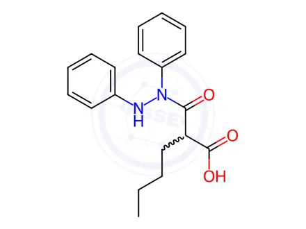 Chemical structure of Phenylbutazone EP Impurity A