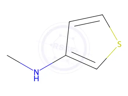 Chemical structure of N-Methylthiophen-3-amine