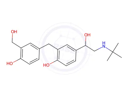 Chemical structure of Albuterol Impurity 5