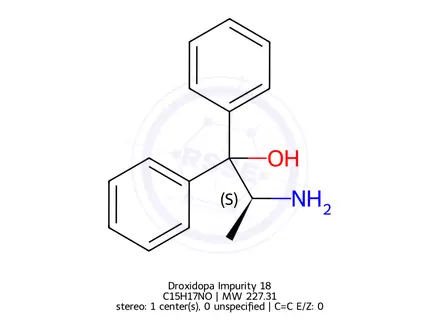Chemical structure of (S)-2-Amino-1,1-diphenyl-1-propanol