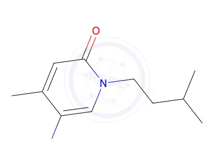 Chemical structure of 5-Amino-1-isopentyl-4-methylpyridin-2(1h)-one