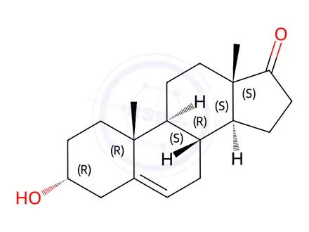 Chemical structure of Dehydroandrosteron