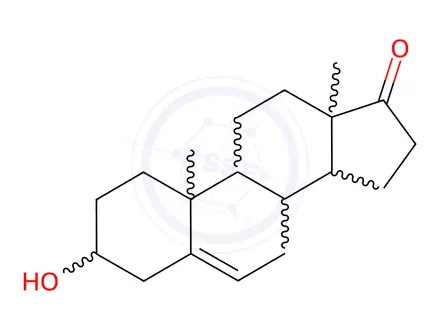 Chemical structure of Dehydroepiandrosterone-d2