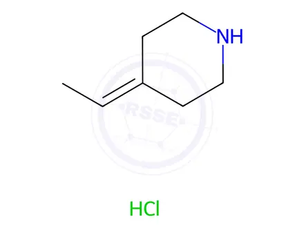 Chemical structure of Efinaconazole Impurity 50(Hydrochloride)