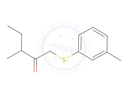 Chemical structure of 3-Methyl-1-(m-tolylthio)pentan-2-one