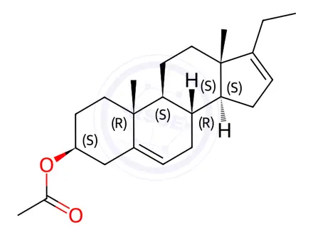 Chemical structure of Abiraterone Acetate Impurity 50