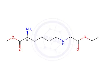 Chemical structure of Nε-(Ethoxycarbonylmethyl)-L-lysine Methyl Ester