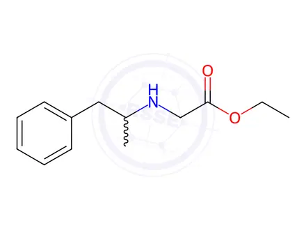 Chemical structure of Ethyl N-(1-Methyl-2-phenylethyl)glycine Ester
