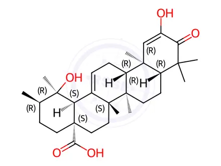 Chemical structure of Fupenzic acid