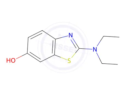 Chemical structure of 2-(diethylamino)benzo[d]thiazol-6-ol
