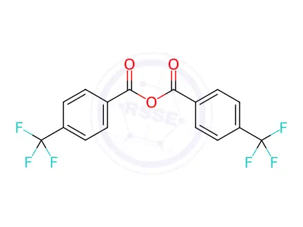 Chemical structure of 4-(Trifluoromethyl)benzoic anhydride