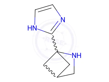 Chemical structure of 1-(1H-IMIDAZOL-2-YL)-2-AZABICYCLO[2.1.1]HEXANE DIHYDROCHLORIDE