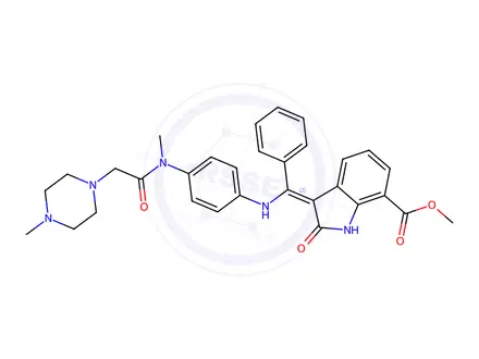 Chemical structure of Nintedanib Impurity 23