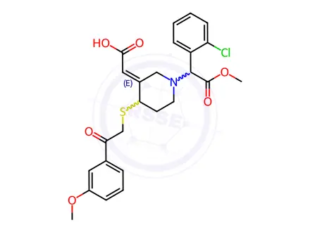 Chemical structure of Clopidogrel Metabolite 2