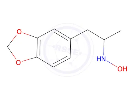Chemical structure of N-hydroxy MDA