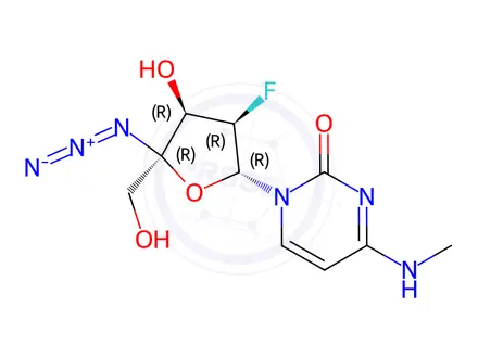Chemical structure of Azvudine Impurity 53
