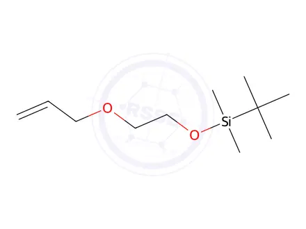 Chemical structure of (2-(Allyloxy)ethoxy)(tert-butyl)dimethylsilane