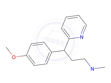 Chemical structure of Chlorphenamine Impurity 1