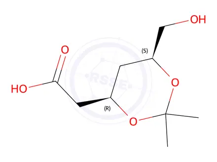 Chemical structure of Rosuvastatin Calcium Impurity 129
