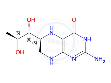 Chemical structure of S-Tetrahydrobiopterin
