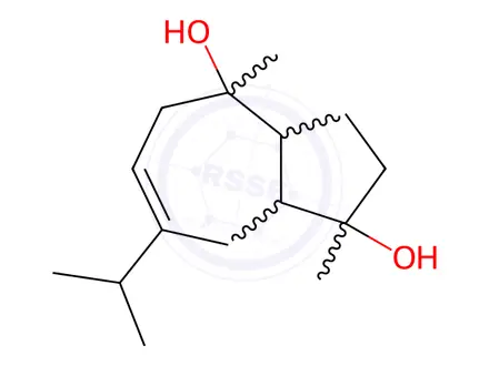 Chemical structure of Curcumadiol