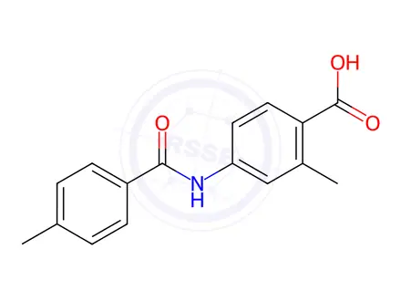 Chemical structure of Tolvaptan Impurity 235