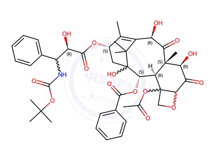 Chemical structure of Docetaxel Impurity 23