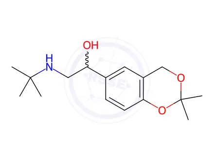Chemical structure of Salbutamol Acetonide