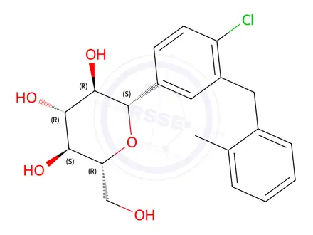 Chemical structure of Empagliflozin Impurity 295