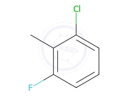 Chemical structure of 2-Chloro-6-fluorotoluene