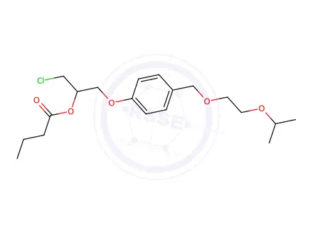 Chemical structure of Bisoprolol Impurity 97