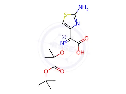 Chemical structure of Ceftazidime Impurity 1
