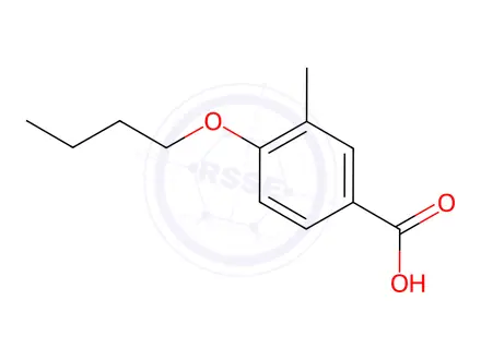 Chemical structure of 4-Butoxy-3-methylbenzoic acid