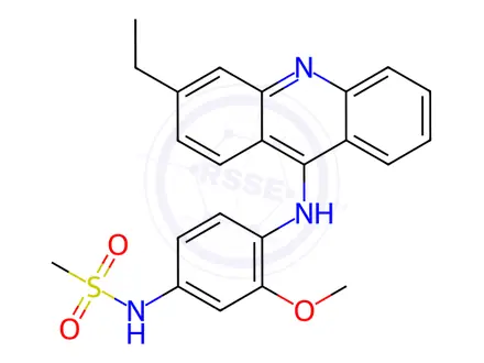 Chemical structure of Amsacrine Hydrochloride Impurity 8