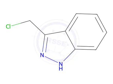 Chemical structure of 3-(Chloromethyl)-1h-indazole