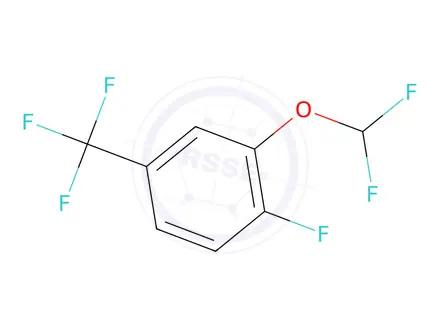 Chemical structure of 3-(Difluoromethoxy)-4-fluorobenzotrifluoride
