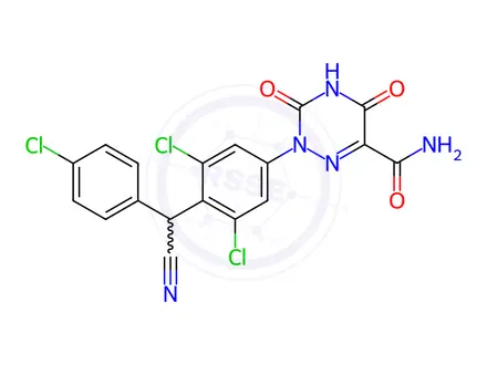 Chemical structure of Diclazuril Impurity 3 (Diclazuril EP Impurity C)