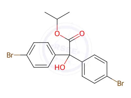 Chemical structure of Bromopropylate