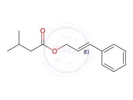 Chemical structure of Cinnamyl 3-methylbutanoate