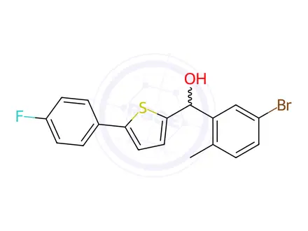 Chemical structure of Canagliflozin Impurity 202