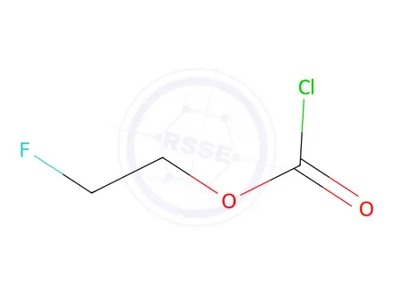 Chemical structure of Carbonochloridic acid, 2-fluoroethyl ester (9CI)