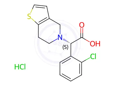 Chemical structure of Clopidogrel EP Impurity A HCl