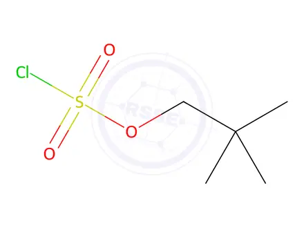 Chemical structure of 1-chlorosulfonyloxy-2,2-dimethylpropane