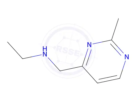Chemical structure of N-[(2-Methylpyrimidin-4-yl)methyl]ethanamine dihydrochloride