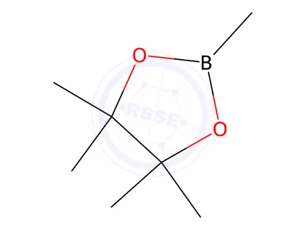 Chemical structure of 2,4,4,5,5-Pentamethyl-1,3,2-dioxaborolane