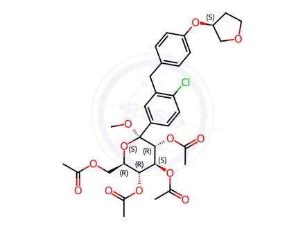 Chemical structure of Empagliflozin Impurity 532