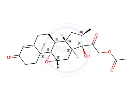 Chemical structure of Prednisolone Impurity 168