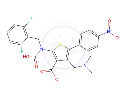 Chemical structure of Relugolix Impurity 52